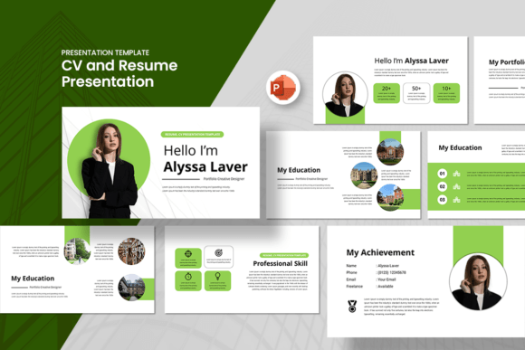 Download CV and Resume Presentation - PowerPoint - Premium Bundle