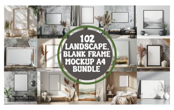 Download Landscape,blank Frame A4 Bundle - Blank Collection
