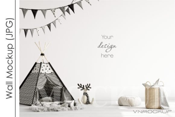Download Scandinavian Kid's Room Mockup - Scandinavian Collection