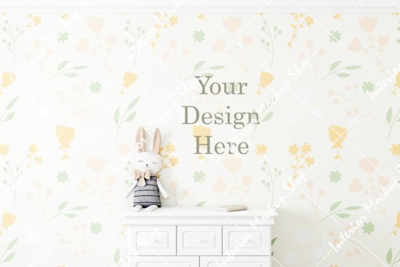 Download Blank Wall Mockup Kids for Frame, JPG - Blank Collection