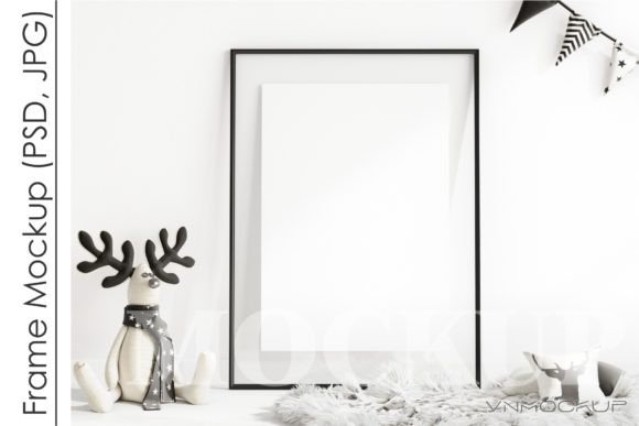 Download Scandinavian Kid's Room Frame Mockup - Scandinavian Collection