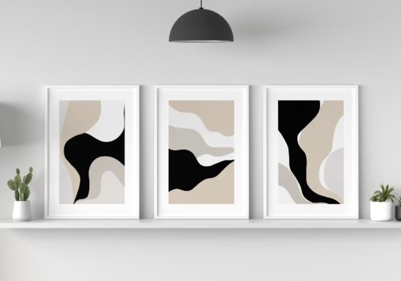 Download Set of 3 Geometric Scandinavian Art - Premium Resources
