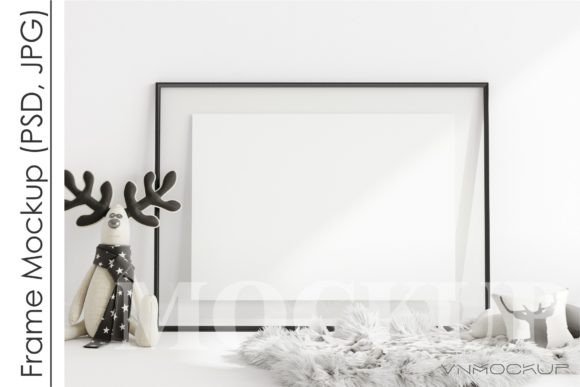Download Scandinavian Kid's Room Frame Mockup - Scandinavian Collection